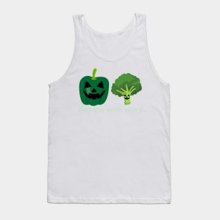 Greens with envy | Funny Halloween design Tank Top